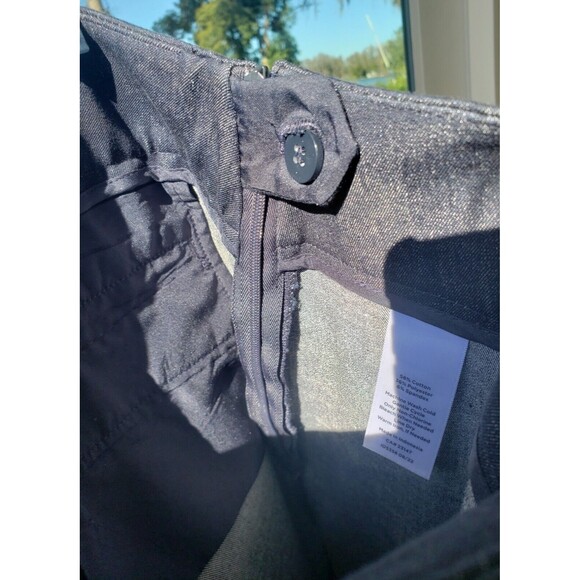 Talbots Women’s Size 2 Chatham Navy Blue Ankle Side Zip Pants EUC - Picture 10 of 13